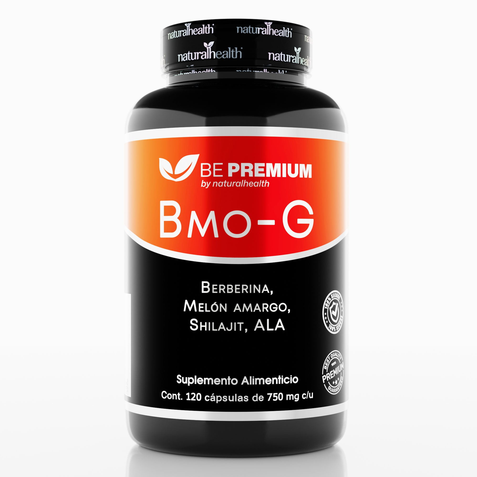 Berberina HCL al 97% con Melón Amargo, Shilajit y ALA | 120 Cápsulas | Suplemento Alimenticio para Soporte Natural