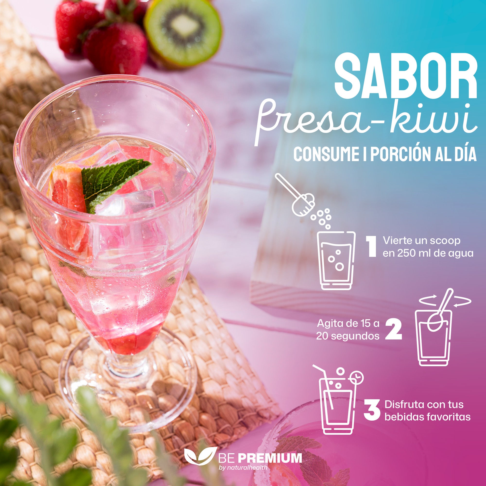 Aqua Glam | Colágeno marino con Resveratrol, NR, Vitaminas, Biotina y Ácido Hialurónico