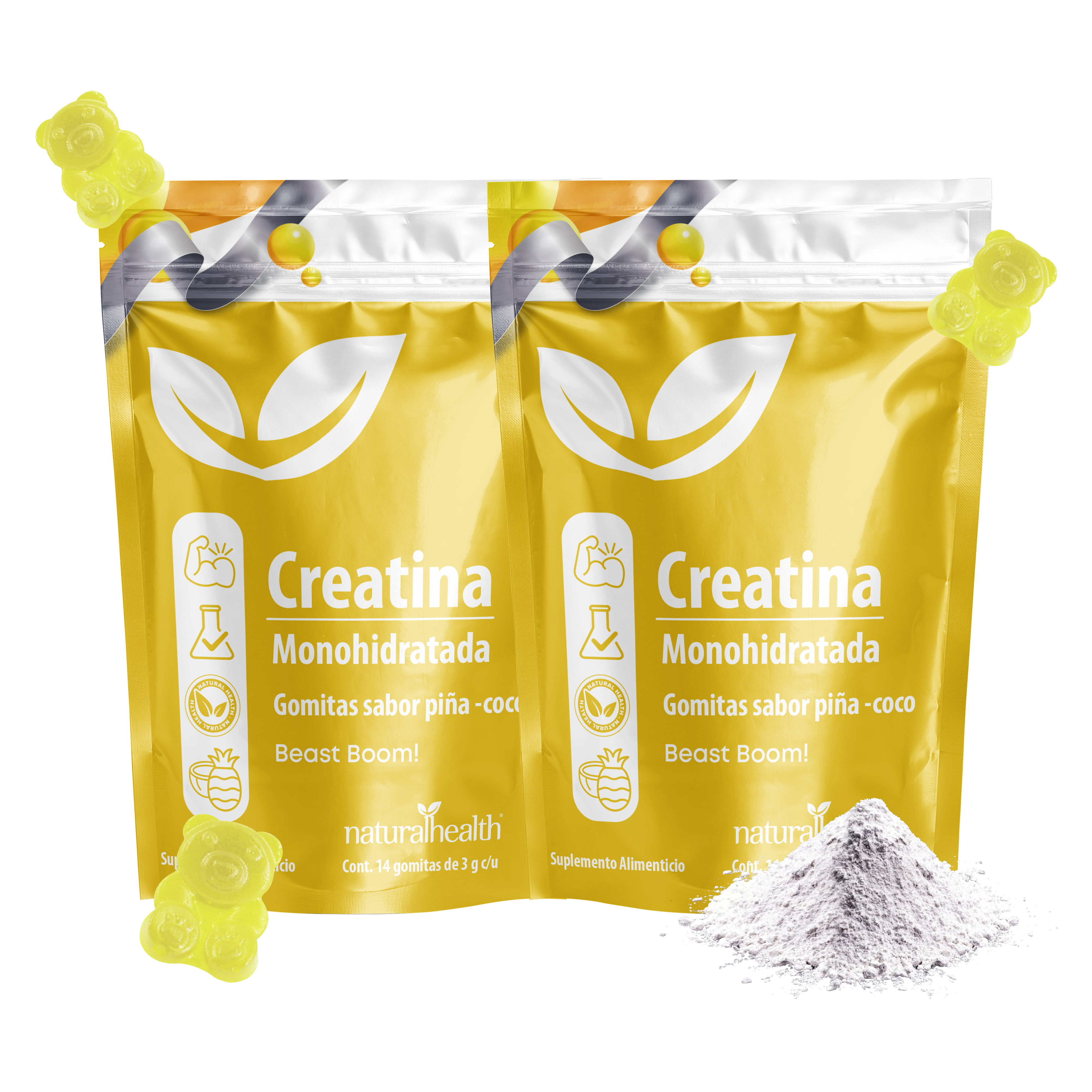 Beast Boom | Gomitas de Creatina