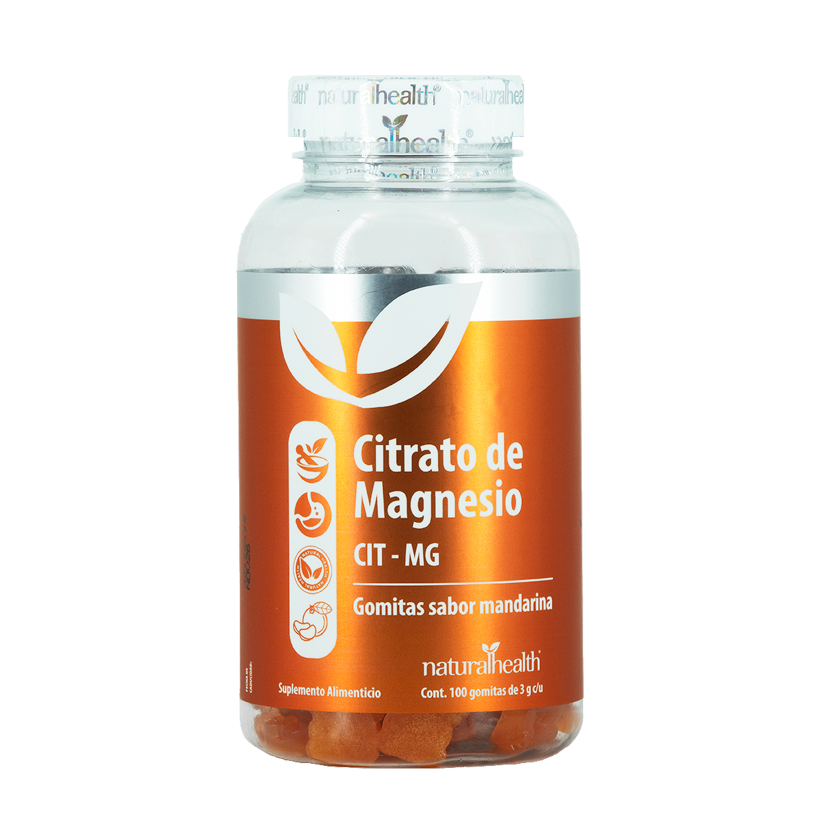 Gomitas sabor Mandarina | Citrato de Magnesio