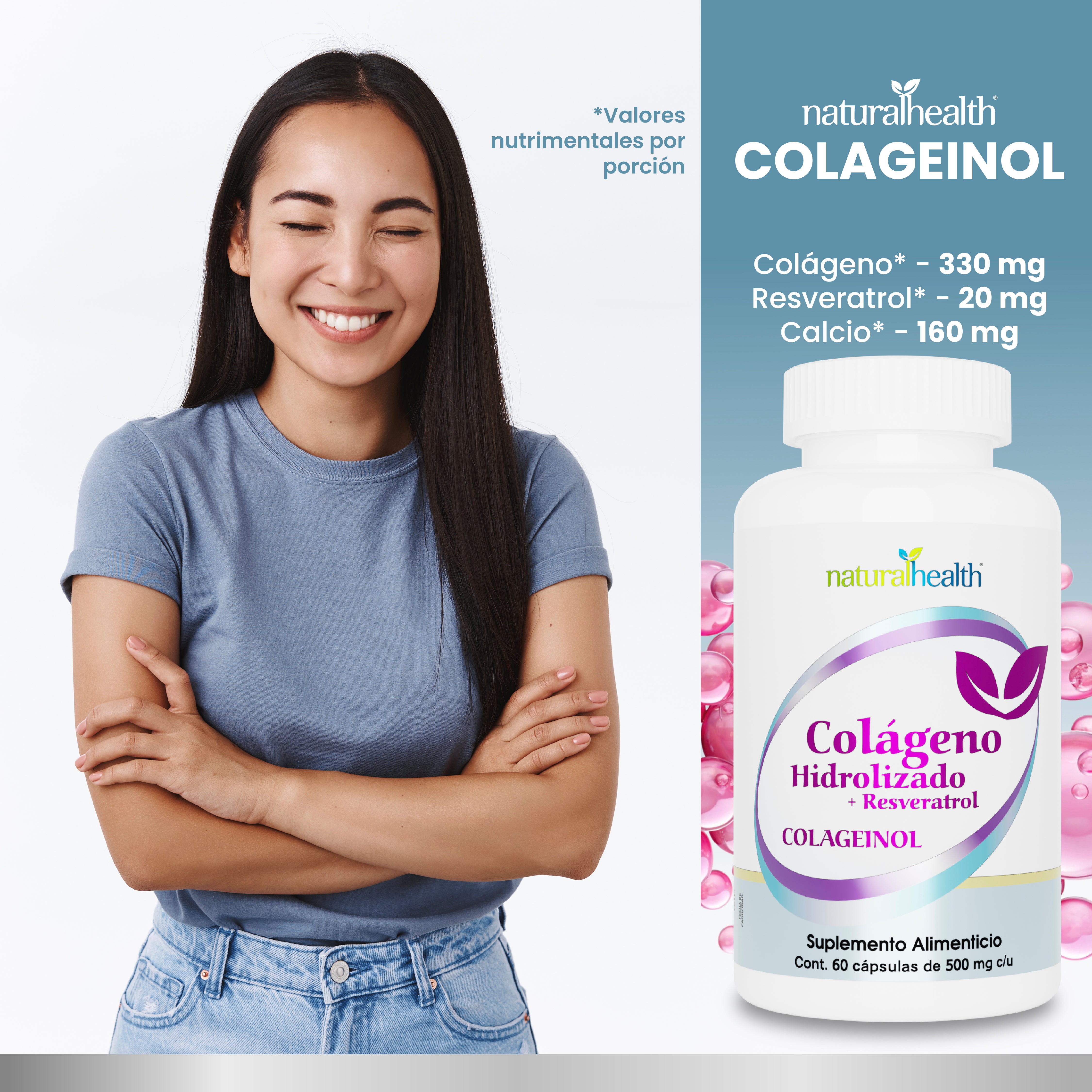 Línea Blanca | Colágeno + Resveratrol
