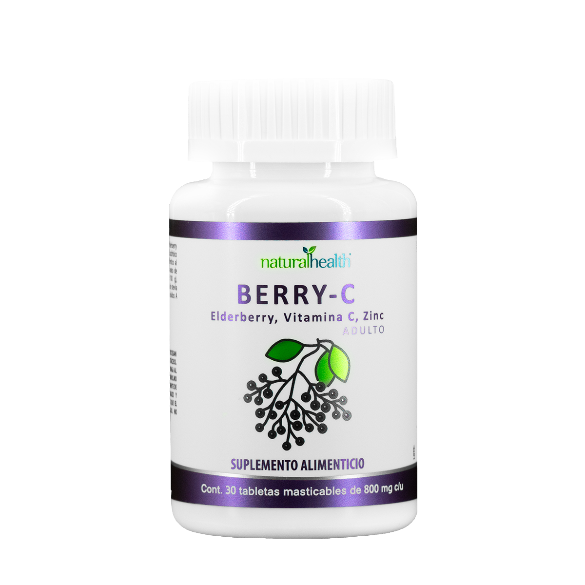 Berry-C | Elderberry, Vitamina C y Zinc | ADULTO