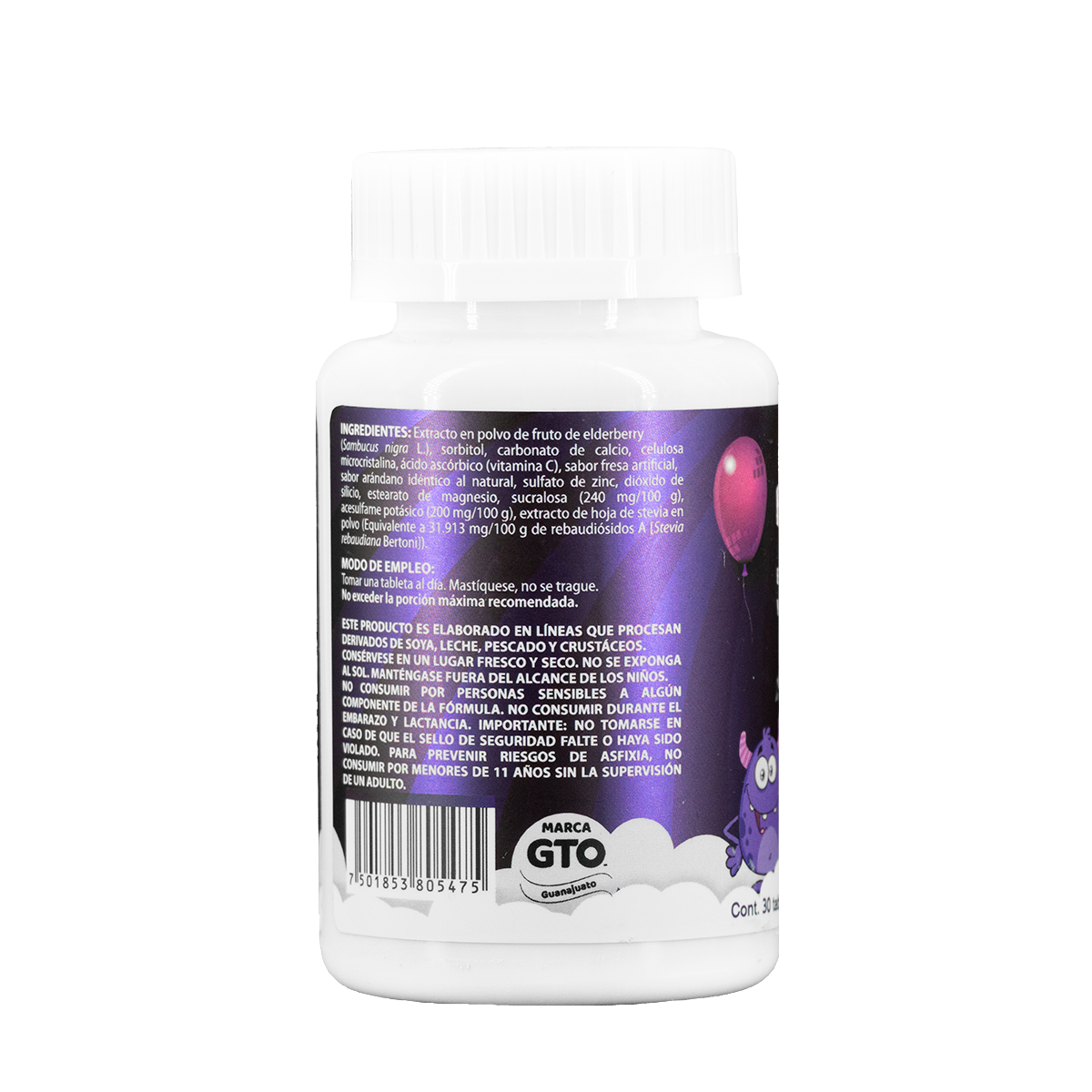 Berry-C Kids | Elderberry, Vitamina C y Zinc | NIÑO