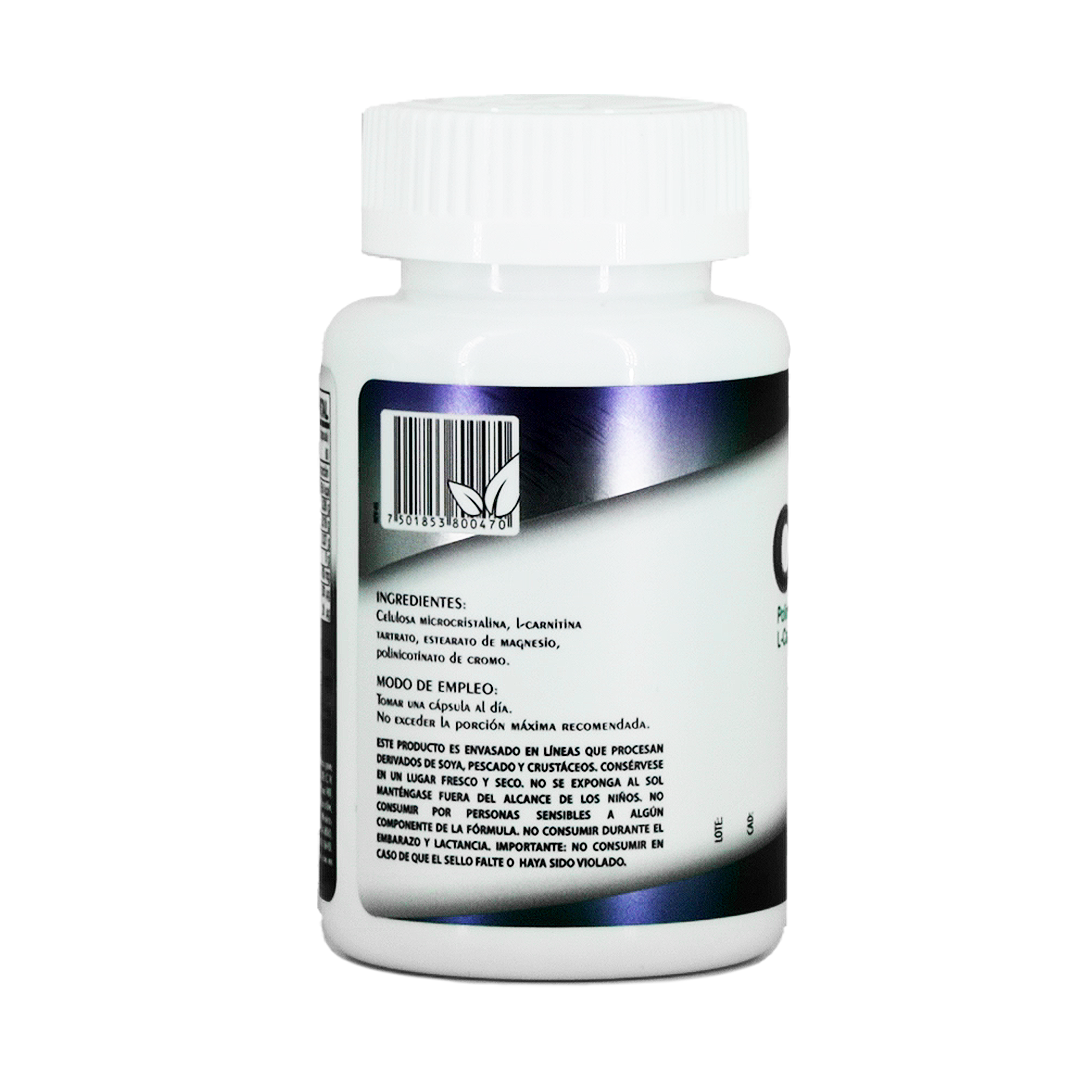 Chromium 400 | Polinicotinato de Cromo y L-Carnitina