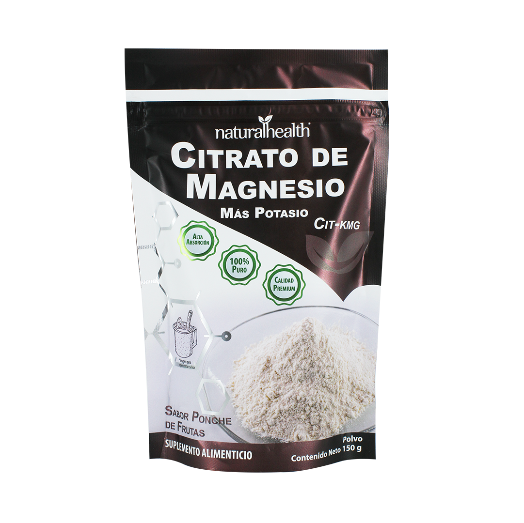 Citrato de Magnesio más Potasio | Sabor Ponche de Frutas