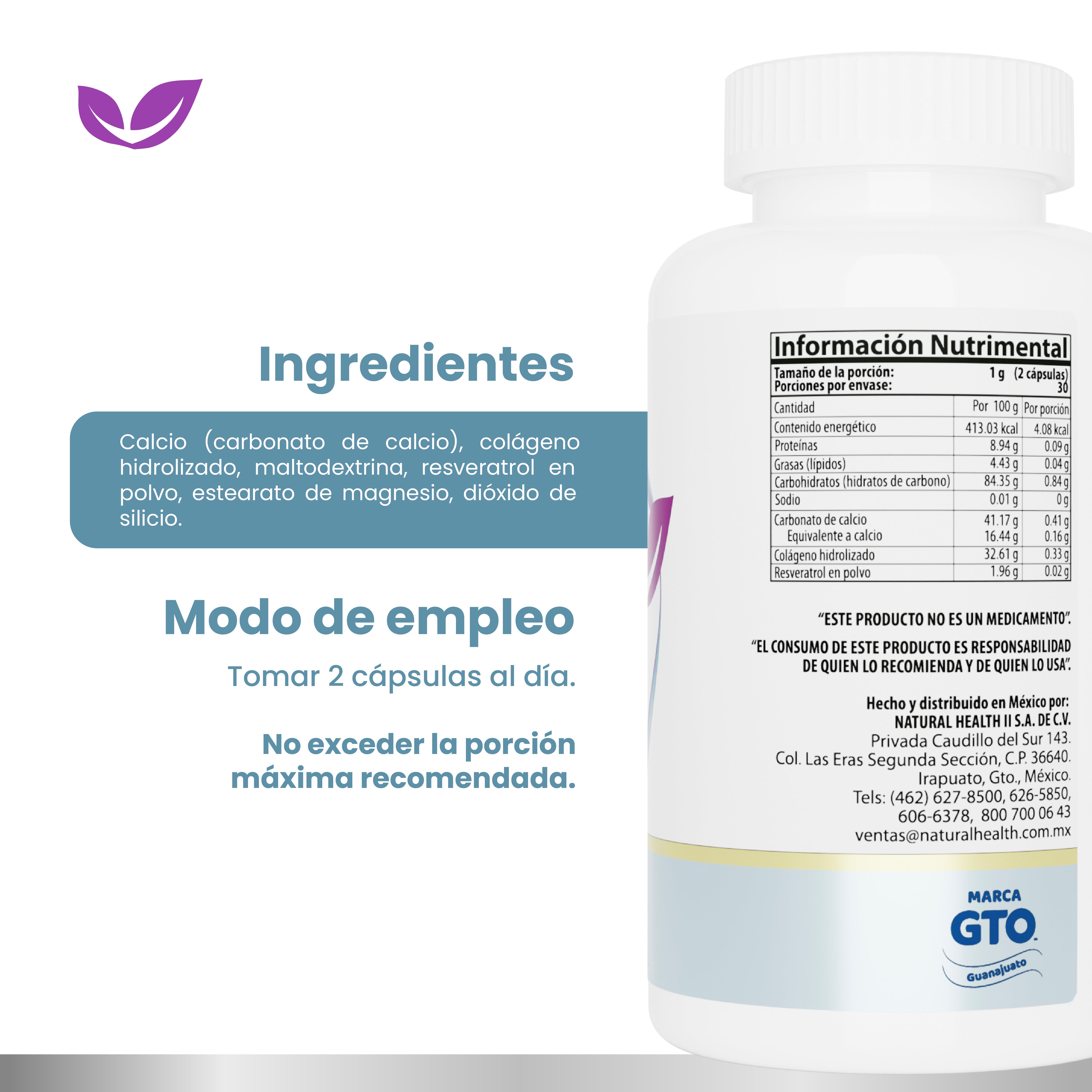 Línea Blanca | Colágeno + Resveratrol