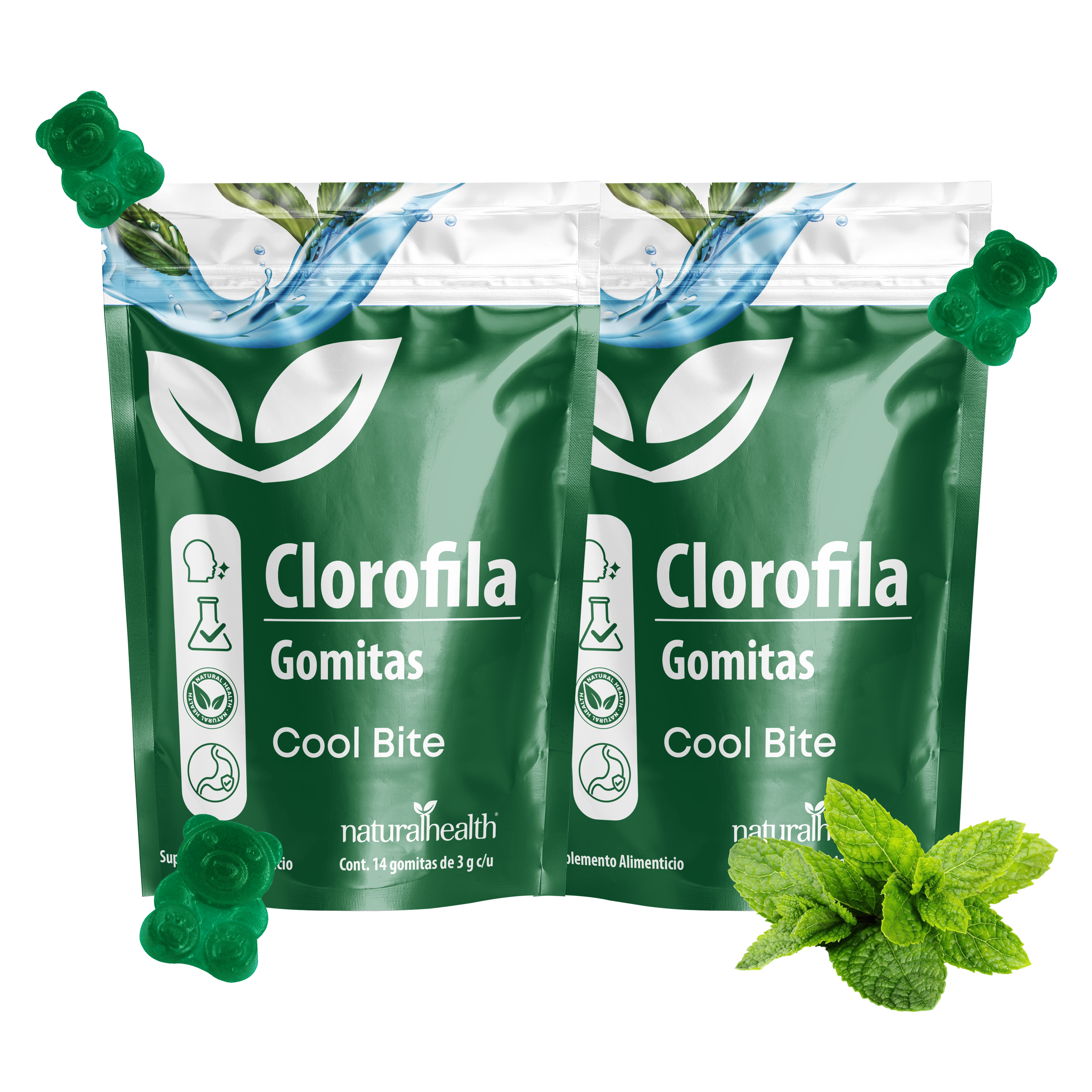 Cool Bites | Gomitas de Clorofila