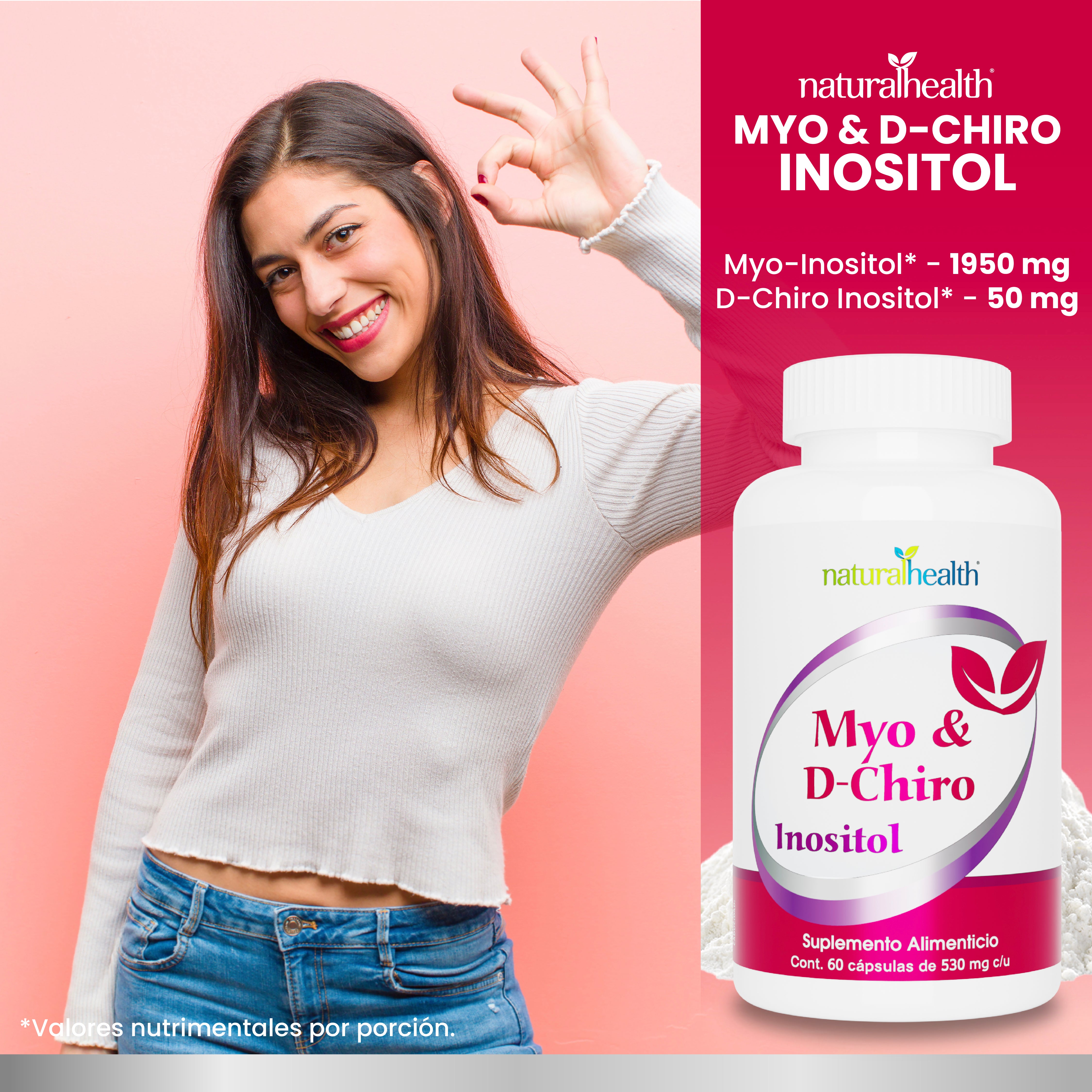 Línea Blanca | Myo & D-Chiro Inositol (Cápsulas)