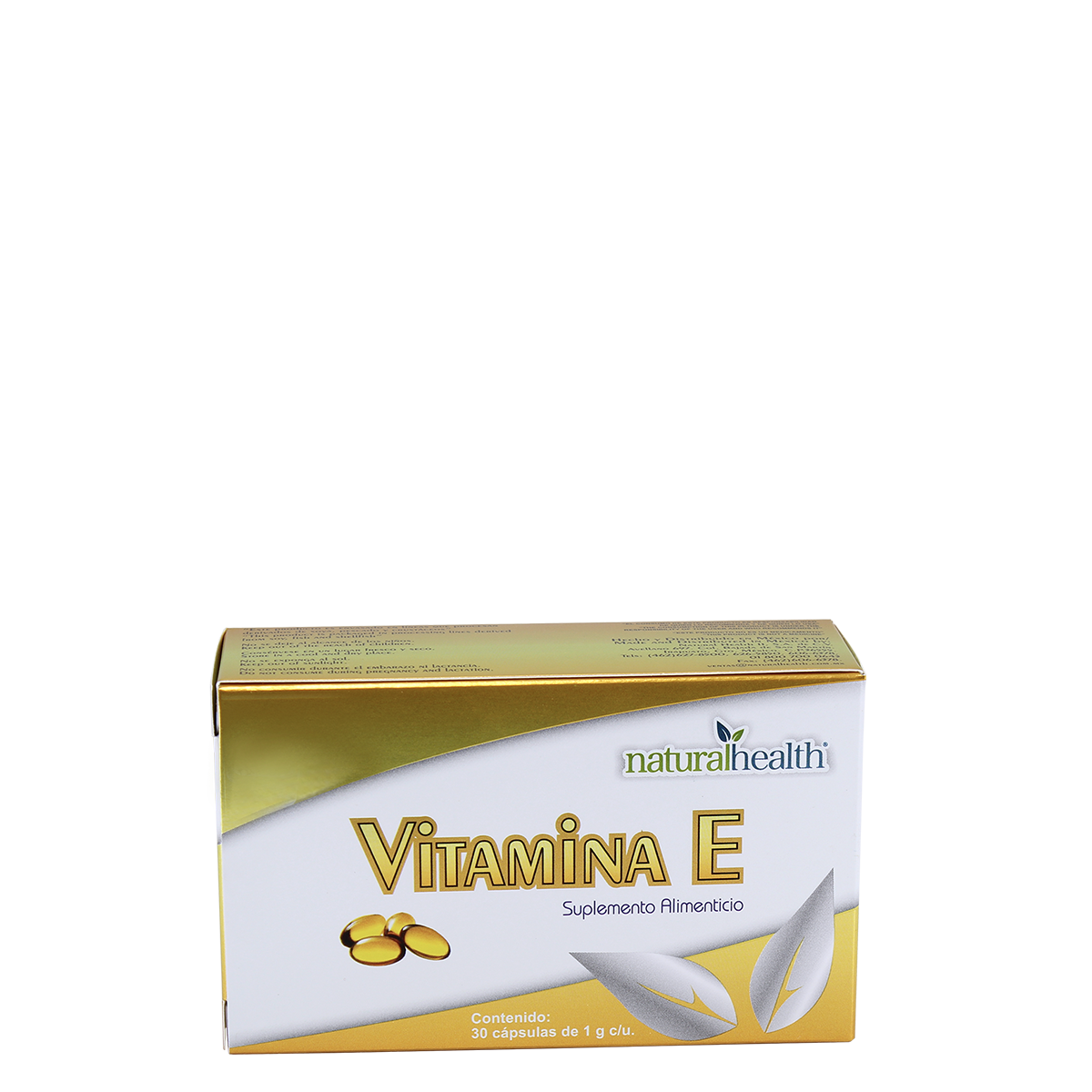 Vitamina E | Caja con 30 cápsulas